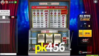 Descubra o Mundo do Cassino Online com pk456